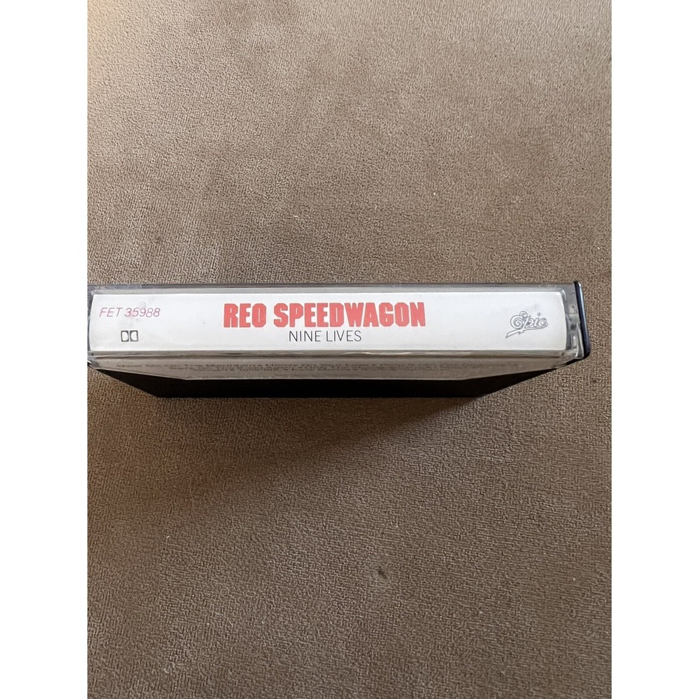 REO Speedwagon Nine Lives Cassette Tape 1979 CBS Records ***TESTED*** - Picture 3 of 5